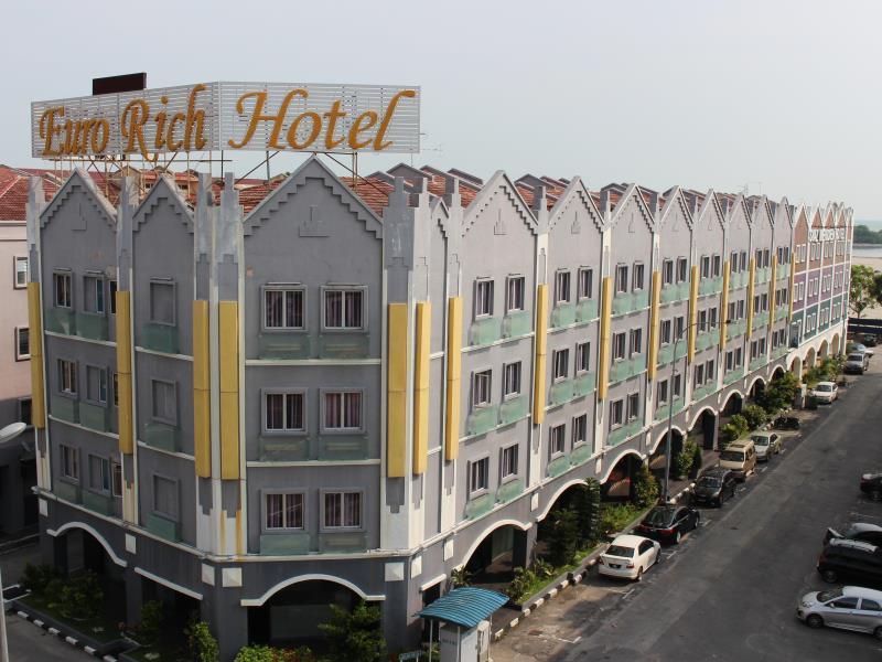 Euro Rich Hotel Melaka Экстерьер фото